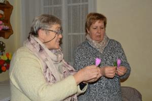 Šopki iz krep papirja polepšali prostore 5